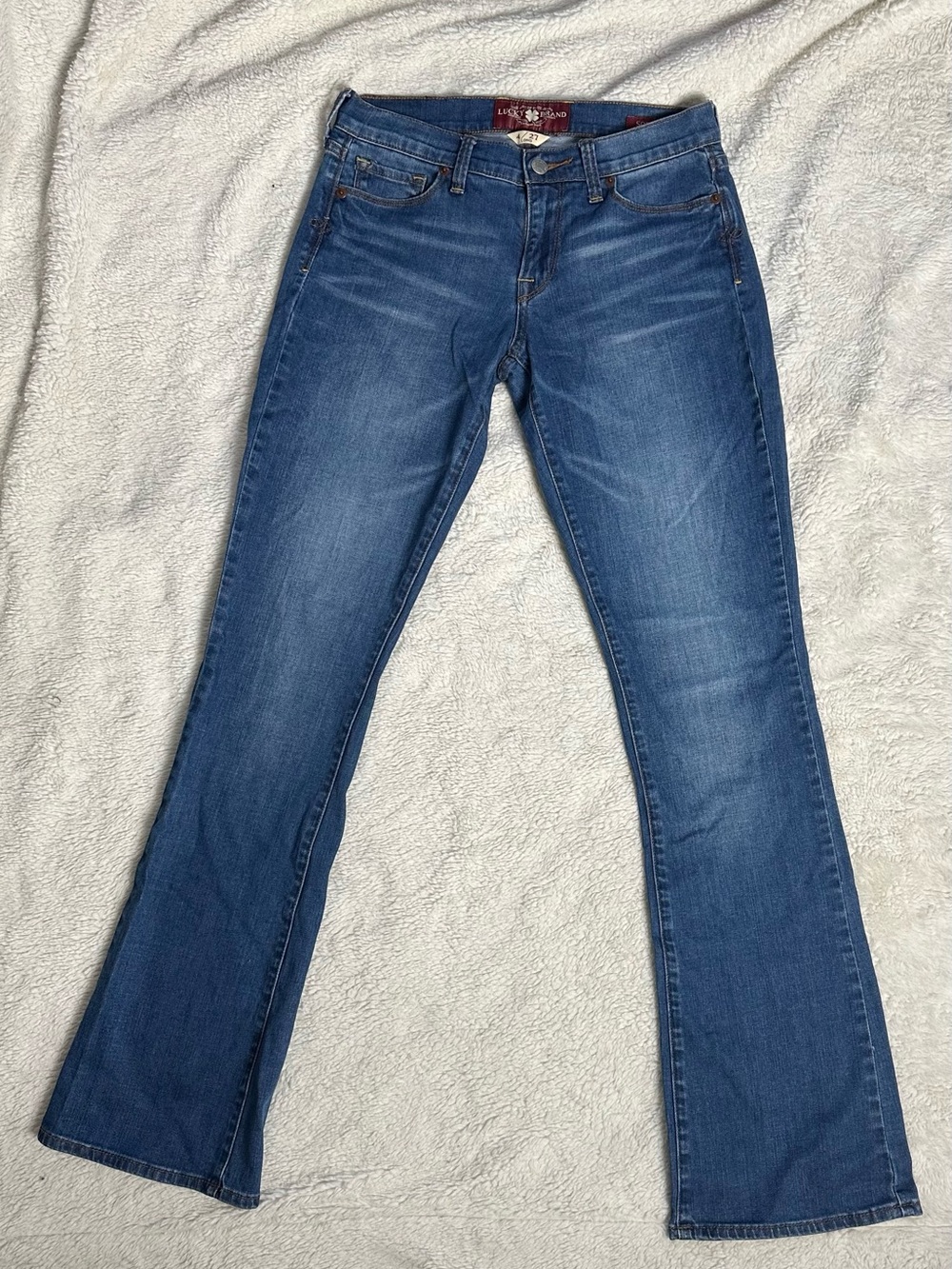 Lucky Brand Medium Blue Flare Jeans